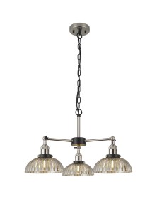 Walter-Satin Nickel Ceiling Lights Deco Multi Arm Fittings